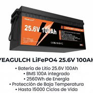 Baterías LiFePO4 25.6 V 100 Ah - Img 57611780