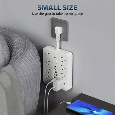 ☎️53544655 🛵 Entrega Disponible ⭐ Enchufe múltiple 14 en 1 con protección contra sobrecarga⭐ - Img 104292762