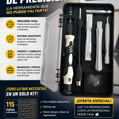 Kit de Destornilladores de Precisión - 2/2