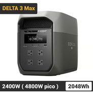EcoFlow DELTA 3 Max 2048Wh 2400W - Pico 4800W, Batería LiFePO4 Estación de Energía Portátil - Img 58352606