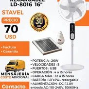 Ventilador Recargable STAVEL - Img 55814490
