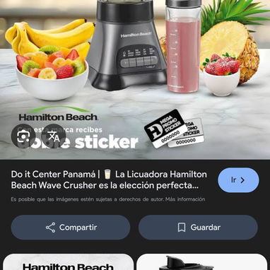 LICUADORA MULTIFUNCION HAMILTON BEACH NUEVAS EN CAJA - Img 119441370