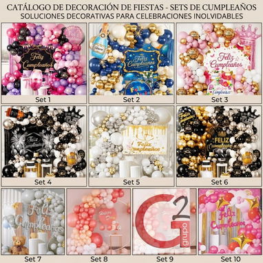 Set decorativos de cinco y 100 piezas - Img 118583879