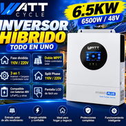 ⚡️🔥 INVERSOR HÍBRIDO WATTCYCLE 6.5 kW 🔥⚡️ - Img 58069516