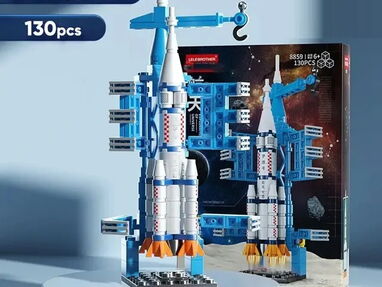 Juguete tipo LEGO para armar. Nave espacial. Didáctico para niños y adultos - Img 63576664