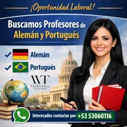 SE BUSCA PROFESOR DE PORTUGUÉS y ALEMÁN PARA OPORTUNIDAD LABORAL. CONTACTAR AL 53060116 - Img 55827508