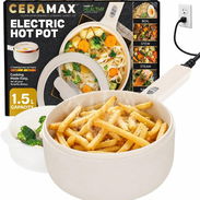 ⚡ Súper eficiente y de bajo consumo - Sartén antiadherente 1.5L - CERAMAX - Img 57469679