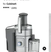 Juguera Cuisinart acero inoxidable, nueva en su caja, potente motor, juguera y extractora. $150 USD - Img 50154990