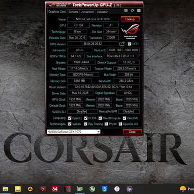 ASUS STRIX 1070 8GB - 5/5