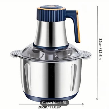 🍽️✨ Procesador de Alimentos 5 Litros Potencia y capacidad en un solo equipo para facilitar tu cocina diaria 💪 - Img 121557417