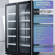 Exhibidora Doble Xingx 25ft³ | $1570 USD Envío Gratis | 3 Meses Garantía | Doble Cristal Templado - Img 57655287