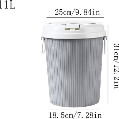 Cesto con push para baño y cocina (M) - 2/3