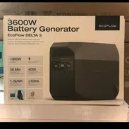 Estación Eléctrica ECOFLOW DELTA 3 de 1024wh (3600w) (acepta bateria extra), en 830 USD. Transporte incluido 🚗 *Garant - Img 56892637