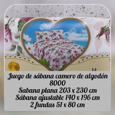 🛏️Juegos de Sábanas – Varios tamaños y colores – Microfibra, algodón, lisas o estampadas 🛏️ - 2/9