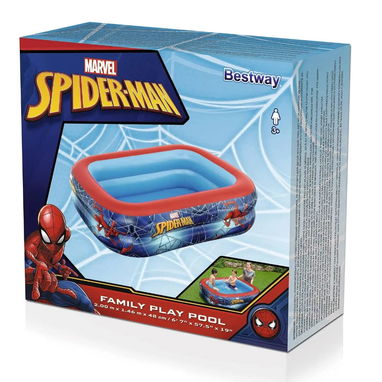 📌 Piscina inflable para niños – diseño Spider‑Man 🕷️. - 2/2