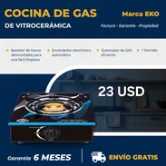 Cocina de gas de vitrocerámica 1 hornilla - Img 52150628