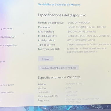 LENOVO i3 de 13th generación, 8gb ram, 256 disco duro - Img 123235243