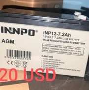 Nueva a estrenar Bateria ups AGM 12v 7.2Ah - Img 49512169