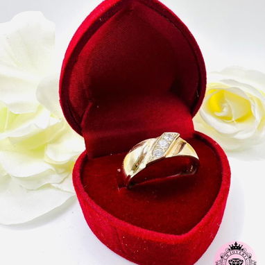 Variedad de anillos de compromiso de oro 10k calidad garantizada - Img 121814577