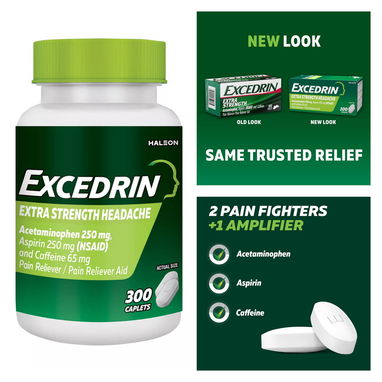 Excedrin de 300 tabletas pomo sellado - Img 100119010