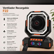 Ventiladores recargables de los grandes F22 de 40,000 Mah duran 128 horas en 110 USD - Img 56412282