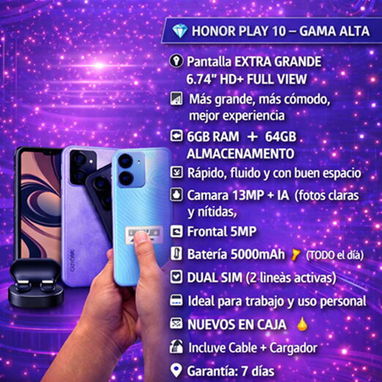 CELULAR A ESTRENAR POR USTED (GARANTÍA 15 DÍAS) - Img 122658743