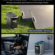 Ampace Andes 1500 + Panel 600W ⚡ 1462Wh | 2400W pico | Sistema solar portátil - Img 54647209