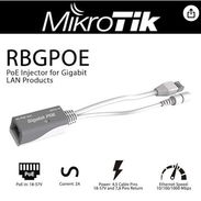 PoE MikroTik, Gigabit LAN nuevo okm vedado somos tienda fisica ademas de otros productos de red. 54741004 - Img 52188857