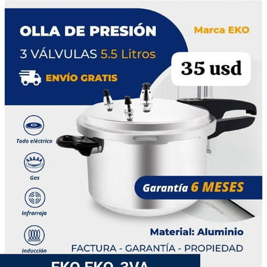 Olla Reyna,Olla Arrocera,Olla de Presion - Img 126962856