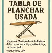 Tabla de planchar estilo vintage - Img 50831472