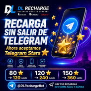 📱 RECARGA DE SALDO MÓVIL - DL RECHARGE ⚡ Pago con Stars, QvaPay y Transferencia - Img 56337357