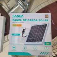 Panel solar para cargar dispositivo con entrada Tipo c de 6v - Img 54634884