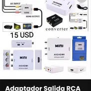 Adaptador salida RCA entrada HDMI - Img 52483510