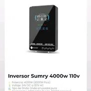 🔋Inversor Sumry 4K - Img 57709831