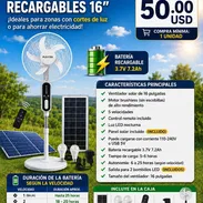 Vemtilador recargable de pedestal - Img 55836487