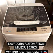 Lavadora semiautomática Milexus de 7 kg, Lavadora automática Milexus de 7.5 kg y Samsung de 9kg - Img 55886530