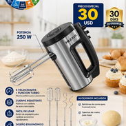 MEZCLADORA DE MANO ELÉCTRICA MILEXUS (ML-BHM62) 250W  NUEVAS EN CAJA!!! - Img 52009029