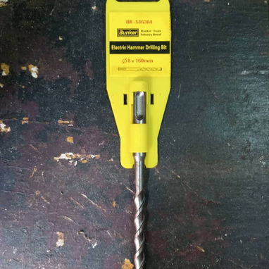 Barrena de Tungsteno Bunker ∅8, 10 y 12 x 160 mm. Cada unidad en 10 USD. - 3/3