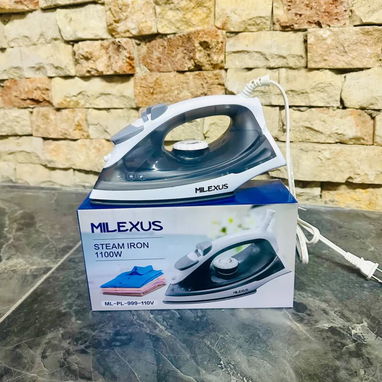 Planchas eléctricas de 1100W con sistema de vapor excelente calidad marca Royal y Milexus - Img 111808010