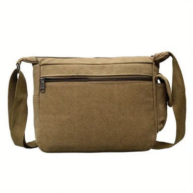 Bolso Bandolera de Lona Vintage - Img 110017980