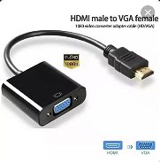 Adaptador HDMI-VGA 1080p Full HD (sin audio) - Img 45856545