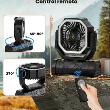 Ventilador recargable - 3/3