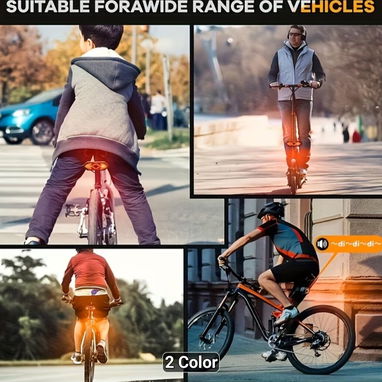 Luz Trasera para Bicicleta, - 10/10