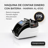 CONTADORA DE DINERO CON BATERÍA - Img 56445336