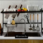 🍽️ ¡Platero Escurridor Metálico Premium para Cocina! 🧡 - Img 56289575