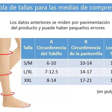 MEDIAS DE COMPRESIÓN. Tallas S-M y L-XL - Img 125539481