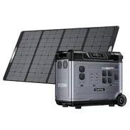 Ecoflow Oukitel Pro 5000 W + Panel Solar 400 W (nuevo) de 4 secciones plegables + Cable de extensión de 10 m para panel - Img 57228596