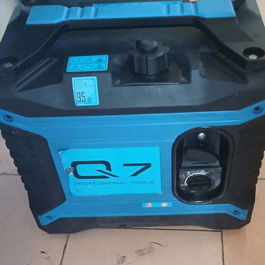 Planta Q7 2050w de gasolina, con instalación a gas de la calle - 3/4