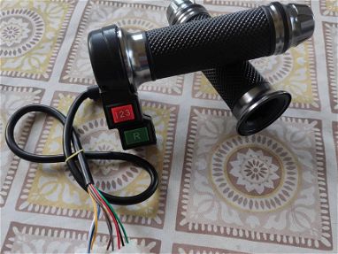 Acelerador puño moto electrica bicimoto 3 velocidad - Img main-image