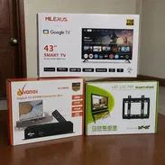 📦 COMBO TV DE 43 PULGADAS    ✔️ CAJITA HD  ✔️SOPORTE  FIJO  ✔️ TV  de 43 milexus - Img 56652929